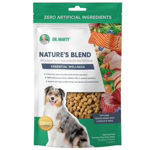 Dr. Marty Natureβs Blend Essential Wellness Freeze-Dried Raw Dog Food