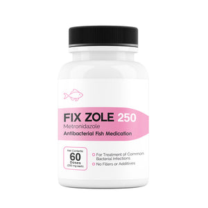 Fix Zole (Metronidazole) Tablets Fish Antibiotics