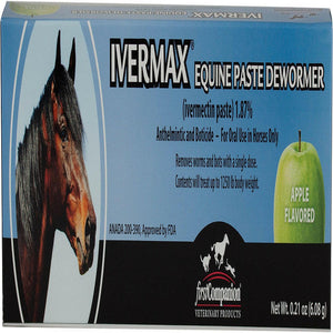 Ivermax Apple flavored Ivermectin Paste For Horses (1.87%) 6.08g