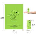 120 poop bags with dispenser