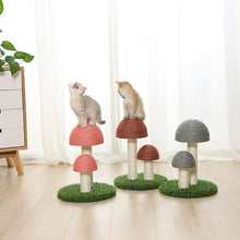Cat mushroom scratching post made of sisal – Discount Pets