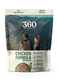 360 Pet Nutrition Chicken Freeze-Dried Raw Complete Meal for Adult Dogs