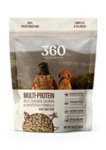 360 Pet Nutrition Multi-Meat Freeze-Dried Raw Complete Meal for Adult Dogs
