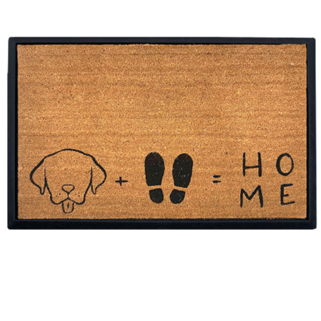 4 Cats & Dogs Dog + Feet Home Rectangular Entrance Mat