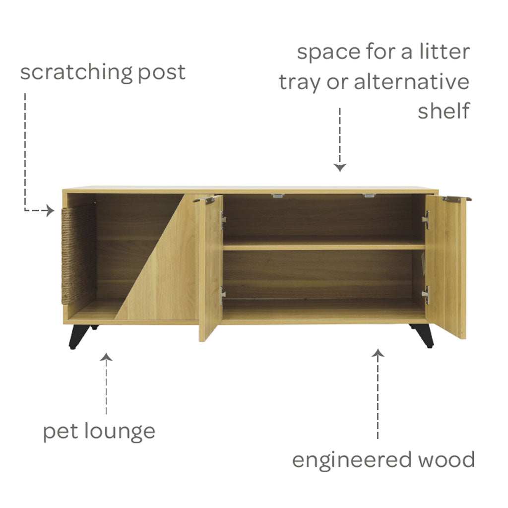 4 Cats & Dogs Jessie Pet Cabinet