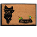 4 Cats & Dogs Meowtini Home Rectangular Entrance Mat