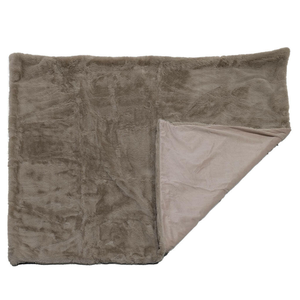 4 Cats & Dogs Pixie Throw Faux Fur, 50x60"