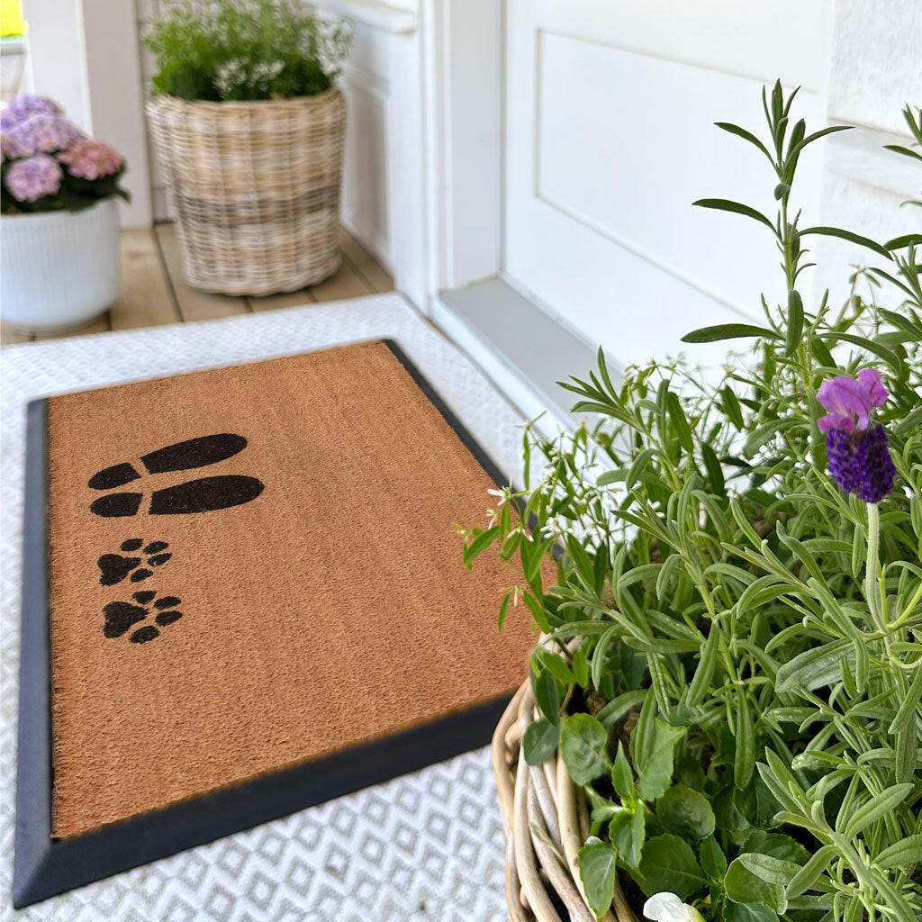 4 Cats & Dogs Stop WYPs Rectangular Entrance Mat