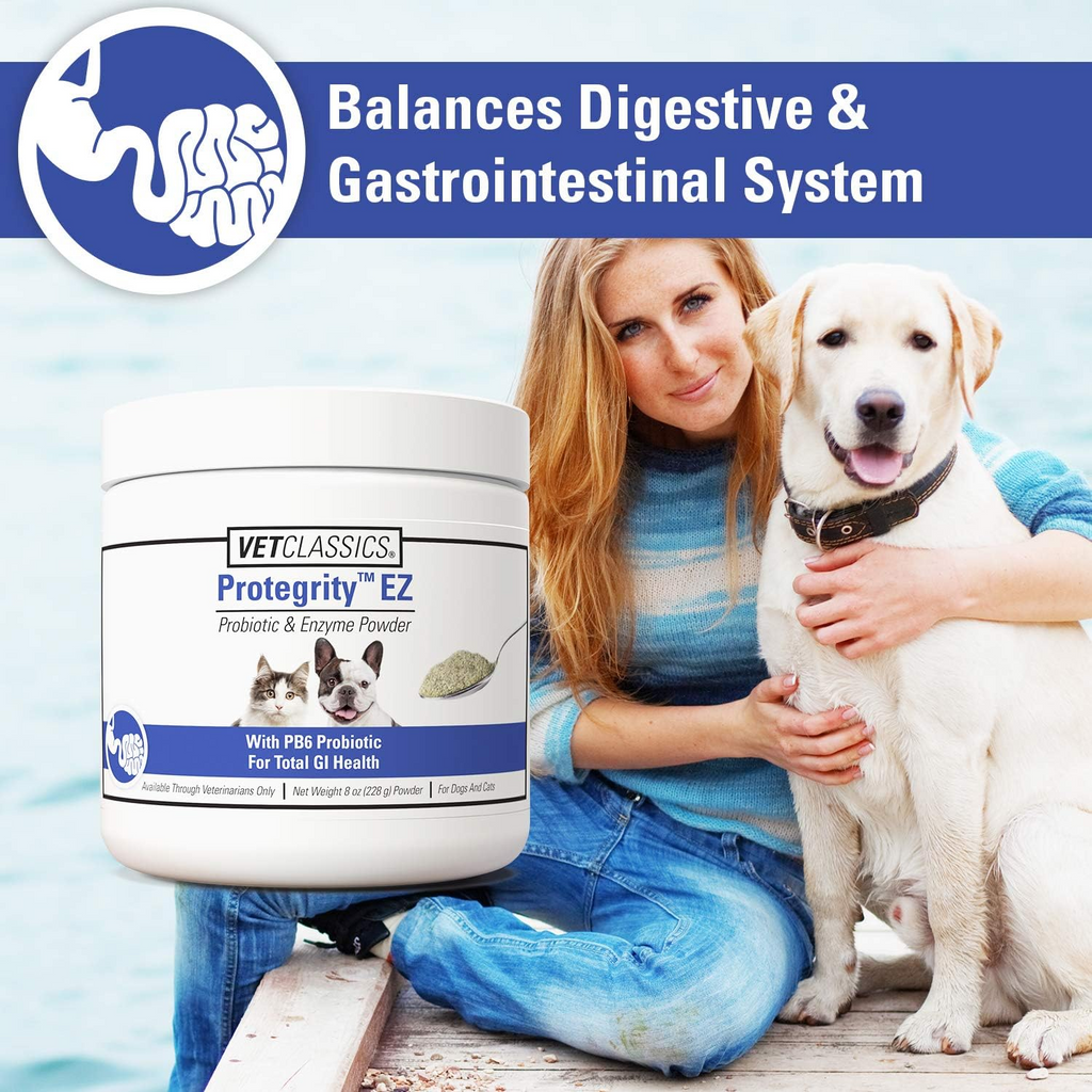 Vet Classics Protegrity EZ Probiotics & Enzymes Powder for Dogs & Cats