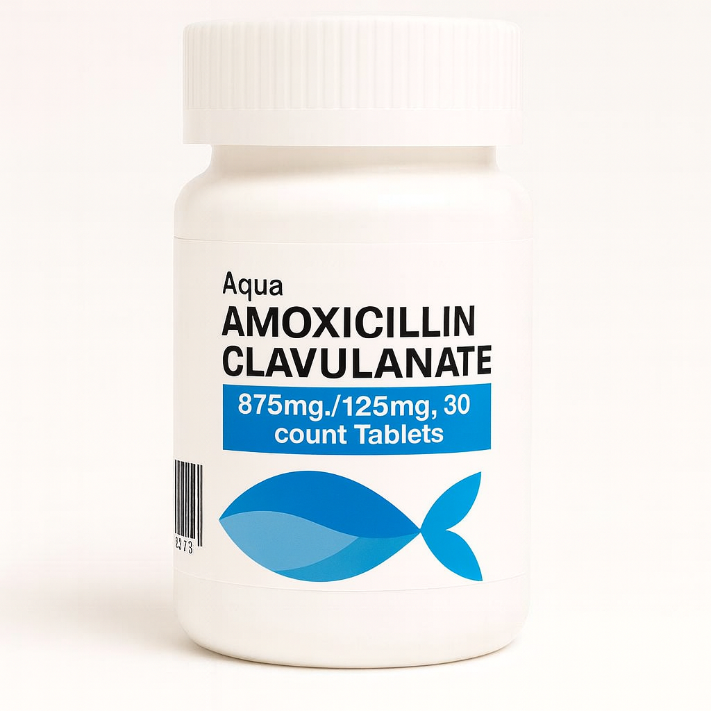 Fish Mox Clavulanate 875mg/125mg – 30 Tablets