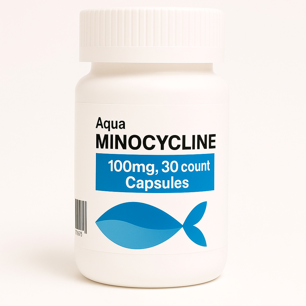 Fish Minocycline 100mg – 30 Capsules