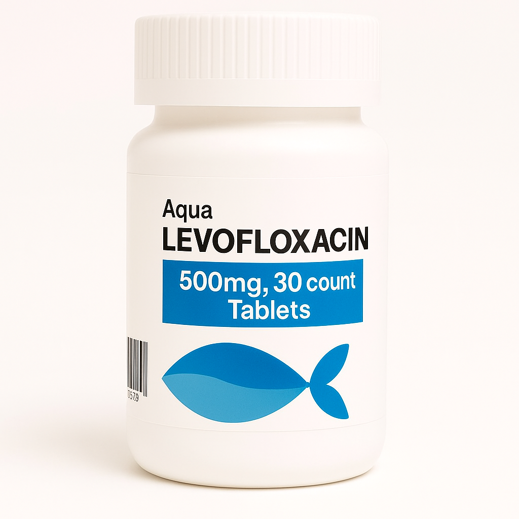 Fish Levofloxacin 500mg – 30 Tablets