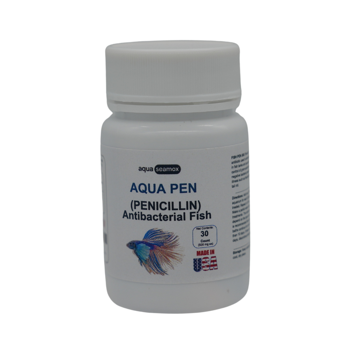 Fish Penicillin 500mg 30-Capsules - Happy Minutes Easy Shopping
