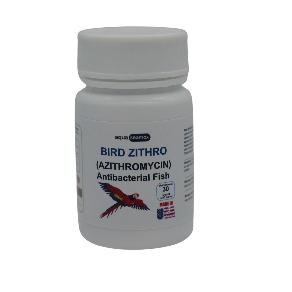 Bird Zithro 250mg - 30ct. tablets - Happy Minutes Easy Shopping