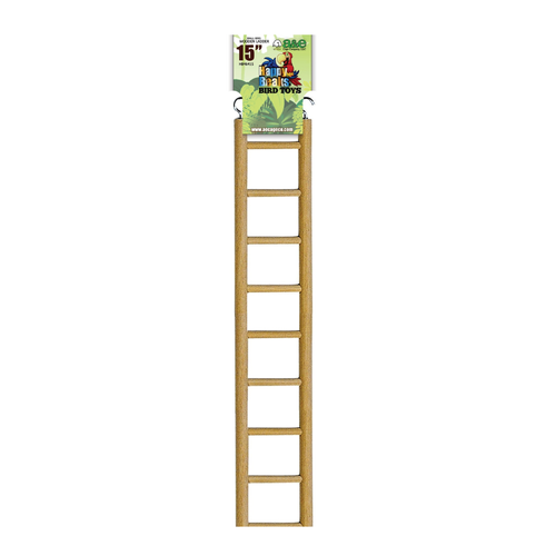 A & E Cages Happy Beaks Small Ladder Bird Toy