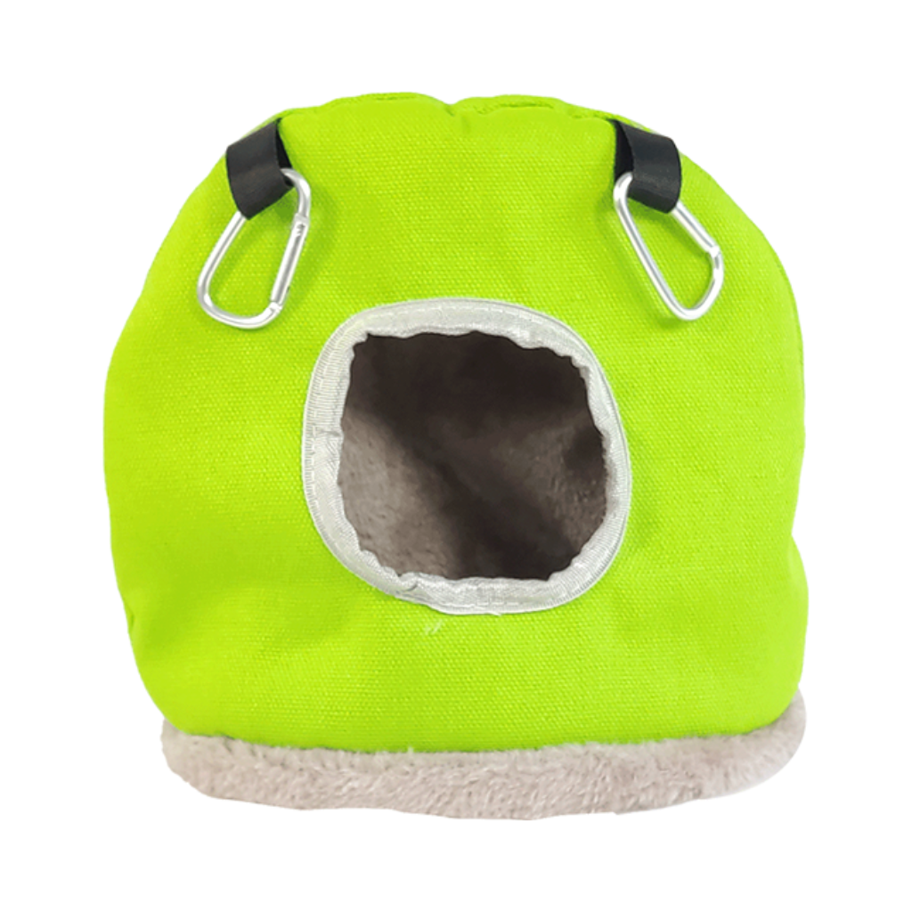 A & E Cages Happy Beaks Snuggle Sack Bird Hut, Assorted Colors