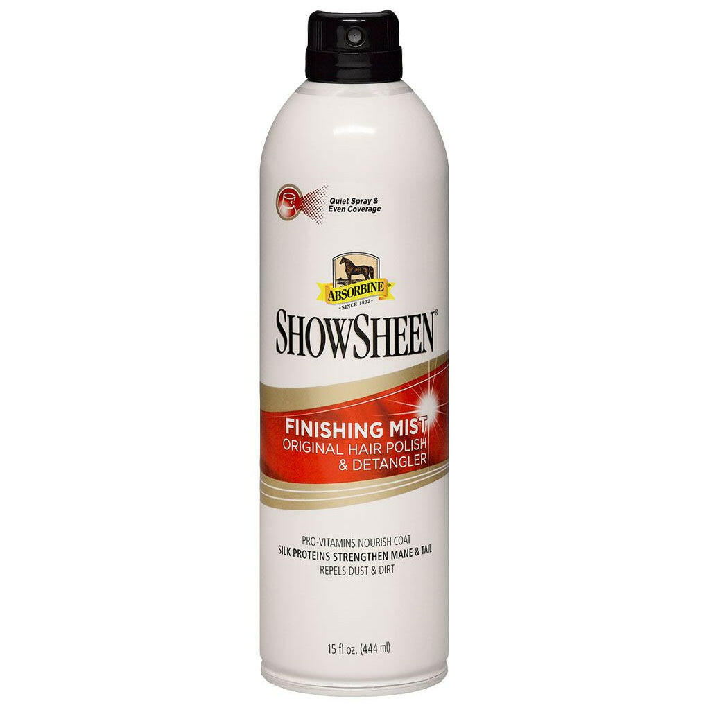 Absorbine Showsheen Finishing Mist Hair Polish & Detangler Spray (15 oz)