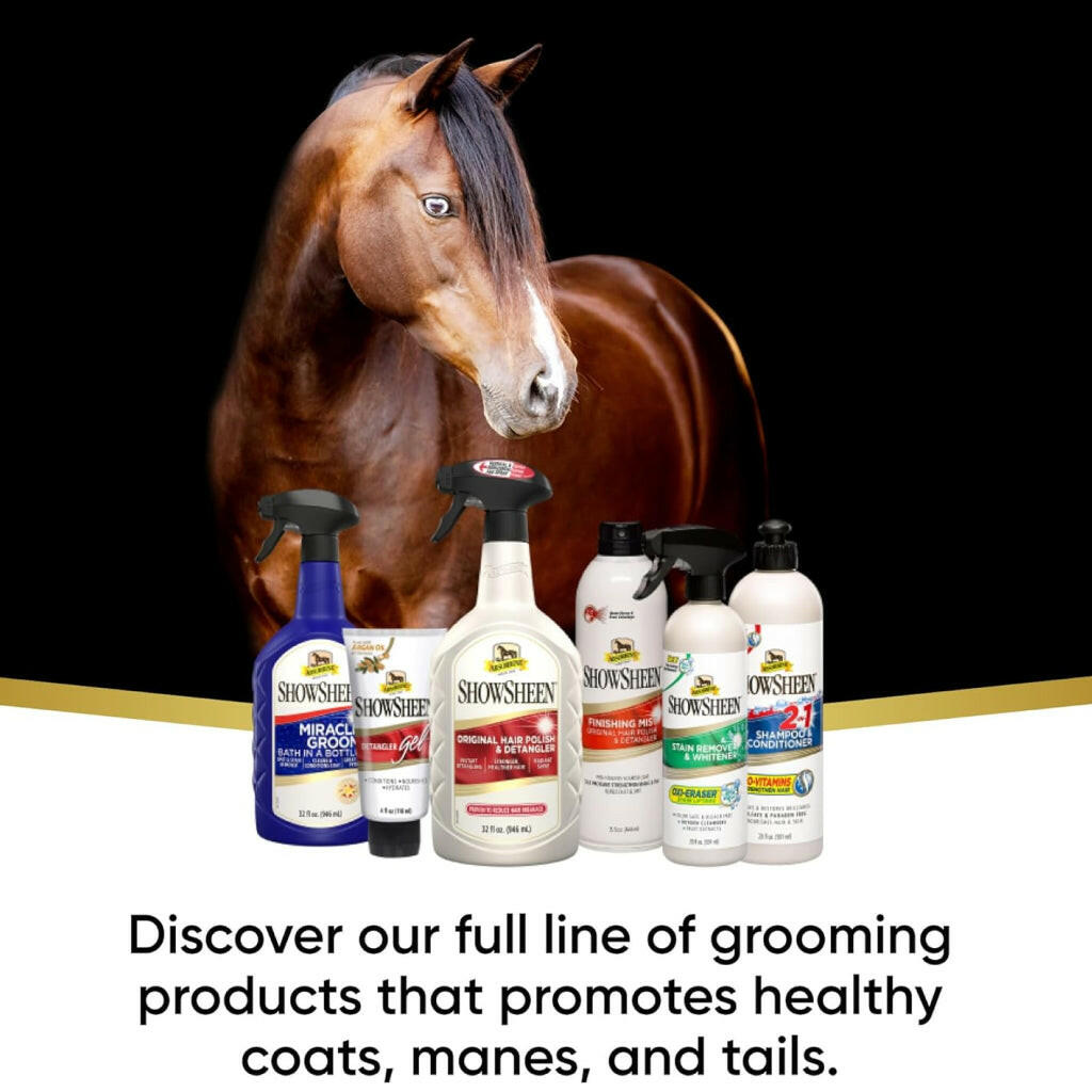 Absorbine Showsheen Miracle Groom Bathing Spray for Horses