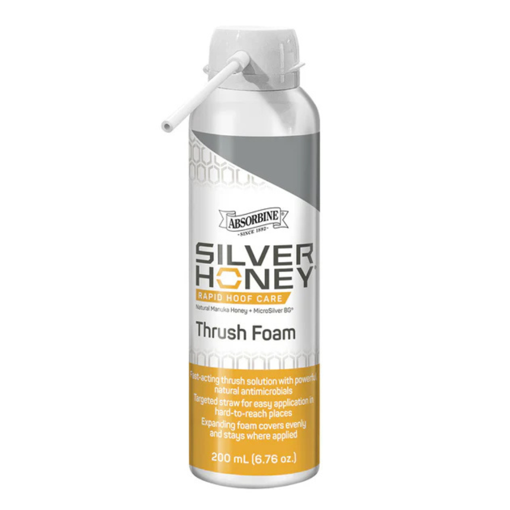 Absorbine Silver Honey Rapid Hoof Care Thrush Foam (200 ml)