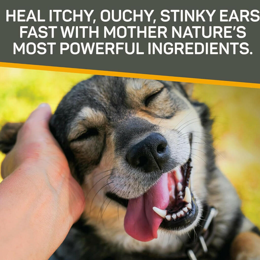 Absorbine Silver Honey Rapid Vet Strength Ear Care Treatment for Dogs and Cats