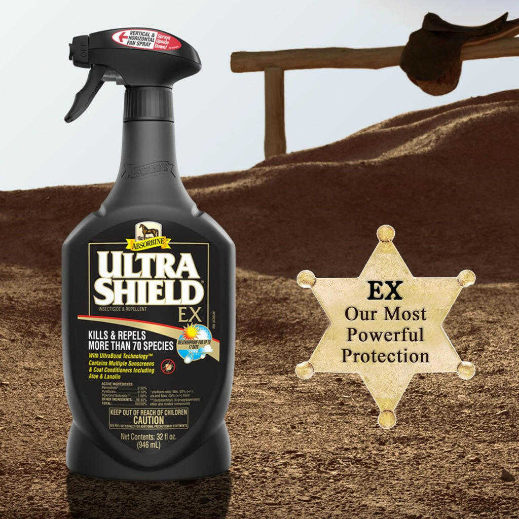 Absorbine Ultrashield EX Insecticide & Repellent Spray for Horses & Dogs