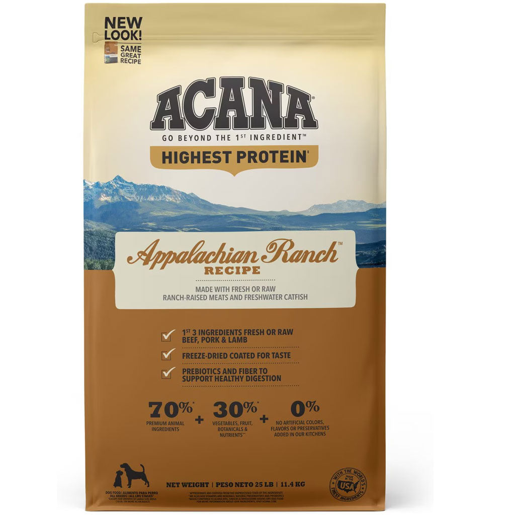 ACANA Appalachian Ranch Highest Protein Grain-Free Dry Dog Food
