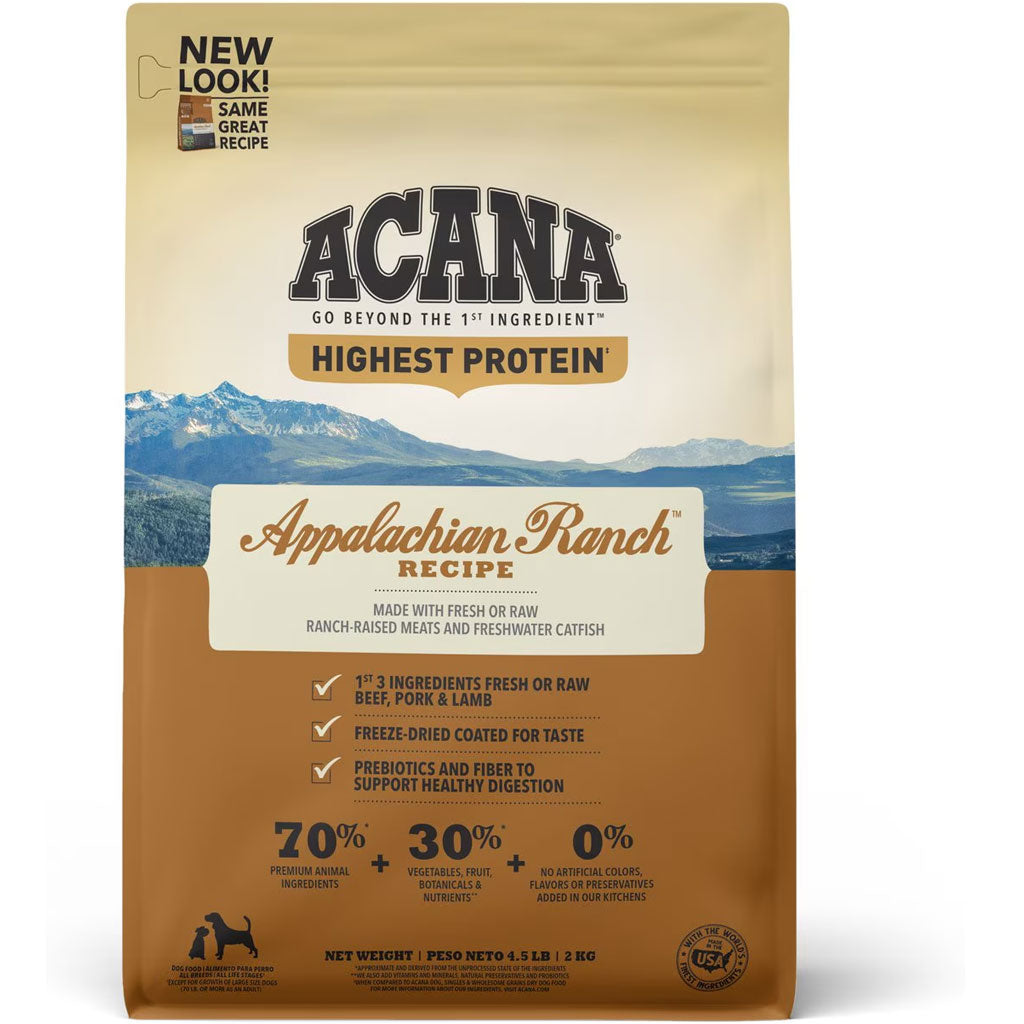 ACANA Appalachian Ranch Highest Protein Grain-Free Dry Dog Food