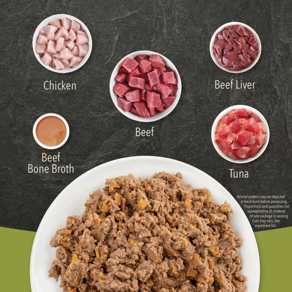 ACANA Beef & Chicken & Tuna in Bone Broth Wet Cat Food