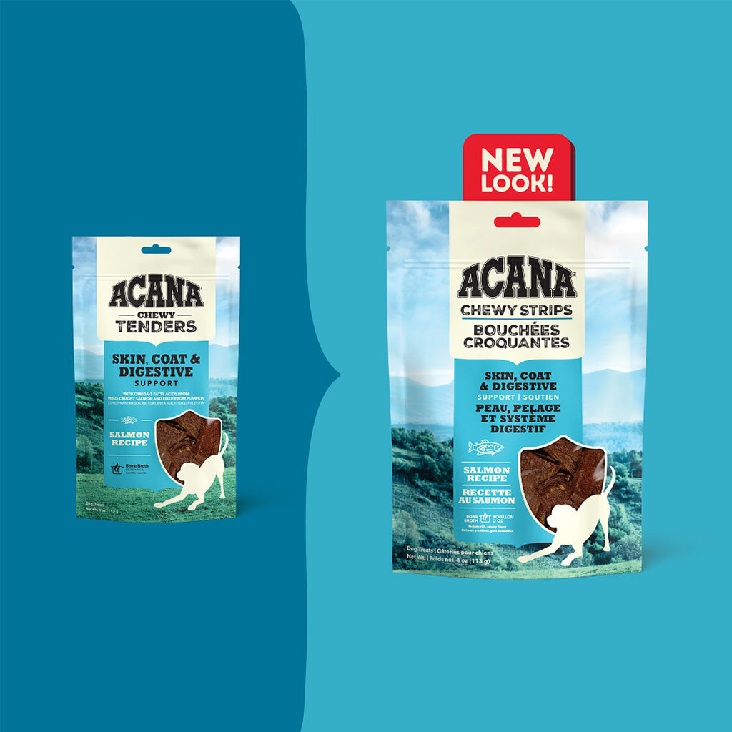 ACANA Chewy Strips Dog Treats, 4-oz