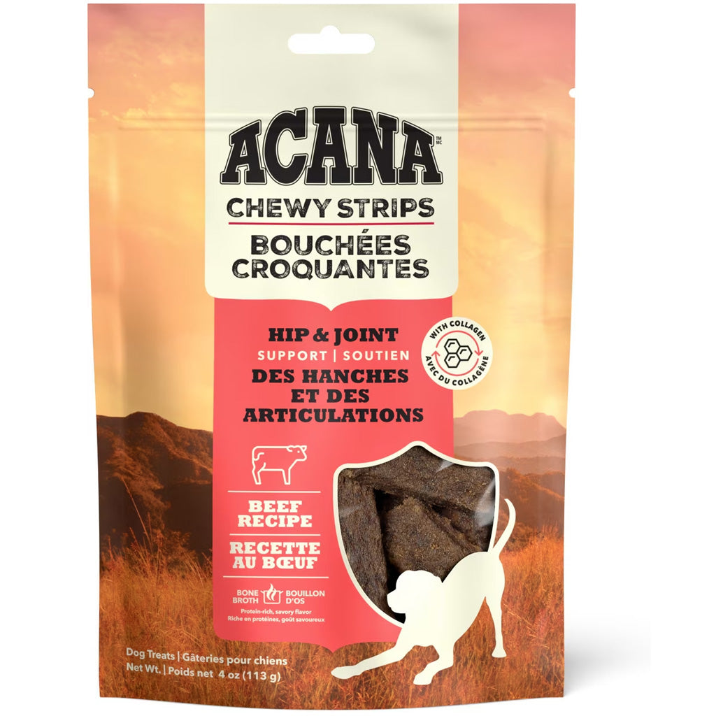 ACANA Chewy Strips Dog Treats, 4-oz