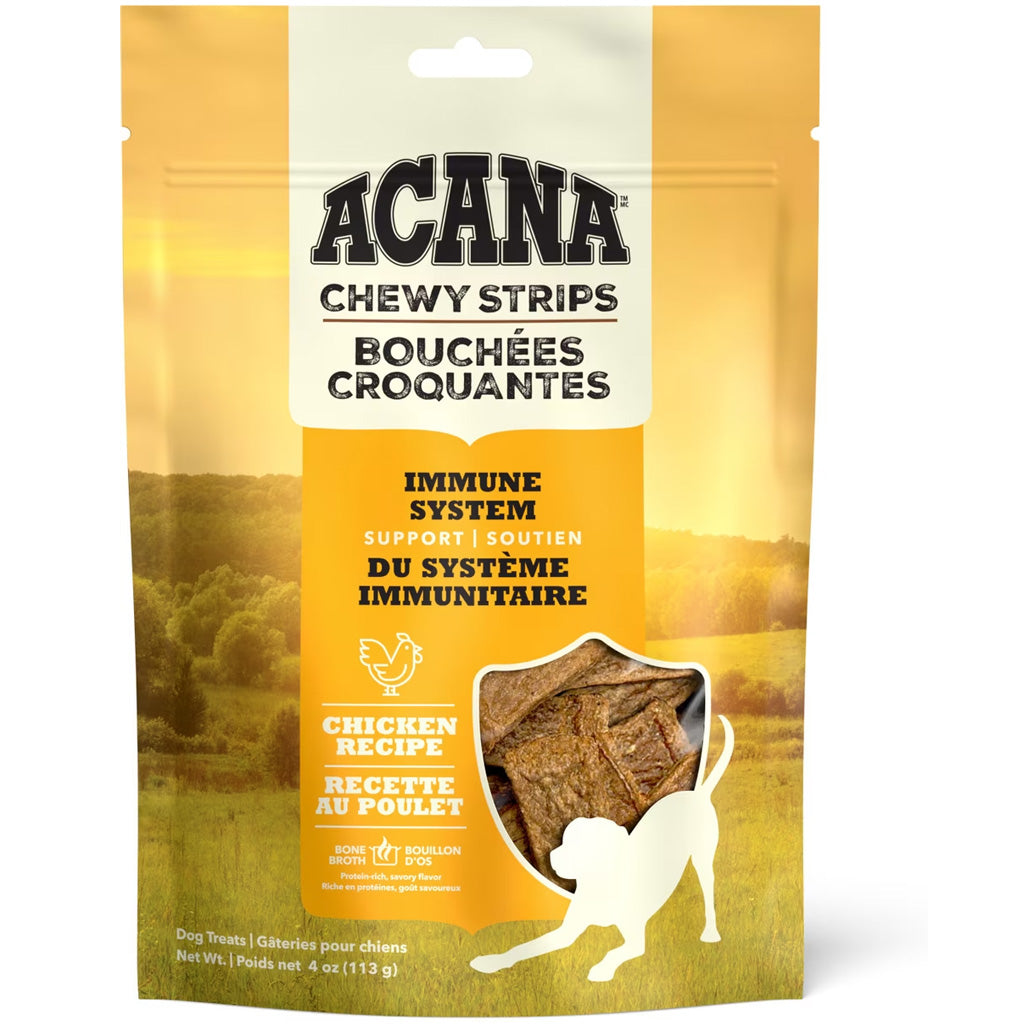 ACANA Chewy Strips Dog Treats, 4-oz