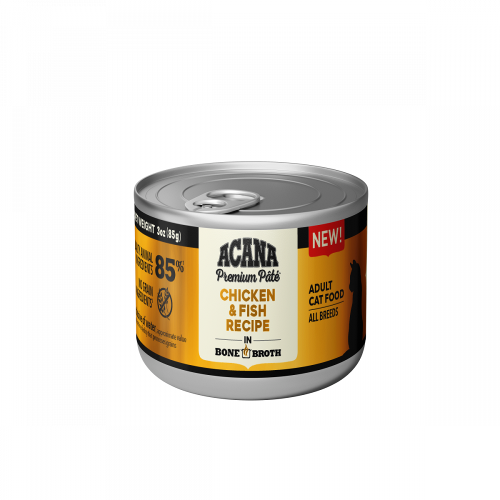 ACANA Chicken & Fish in Bone Broth Wet Cat Food