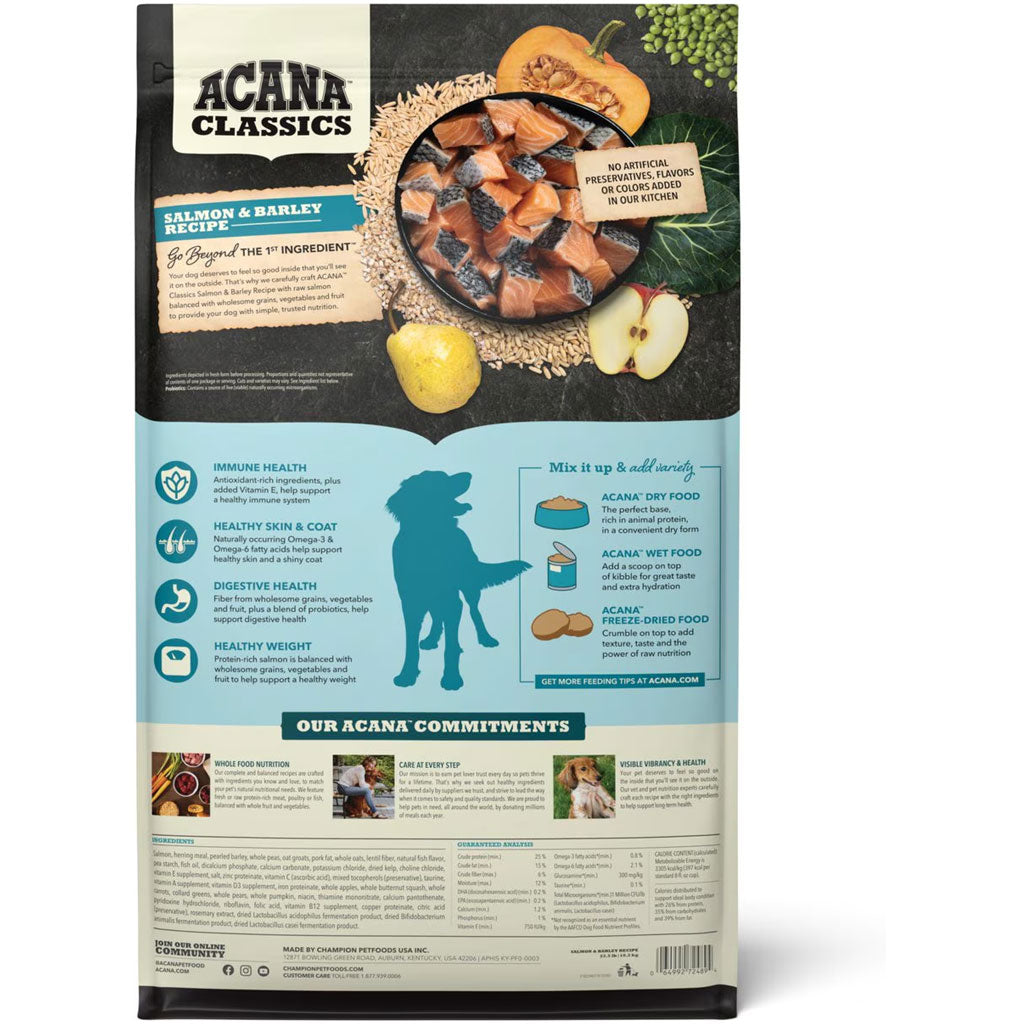 ACANA Classics Salmon & Barley Dry Dog Food