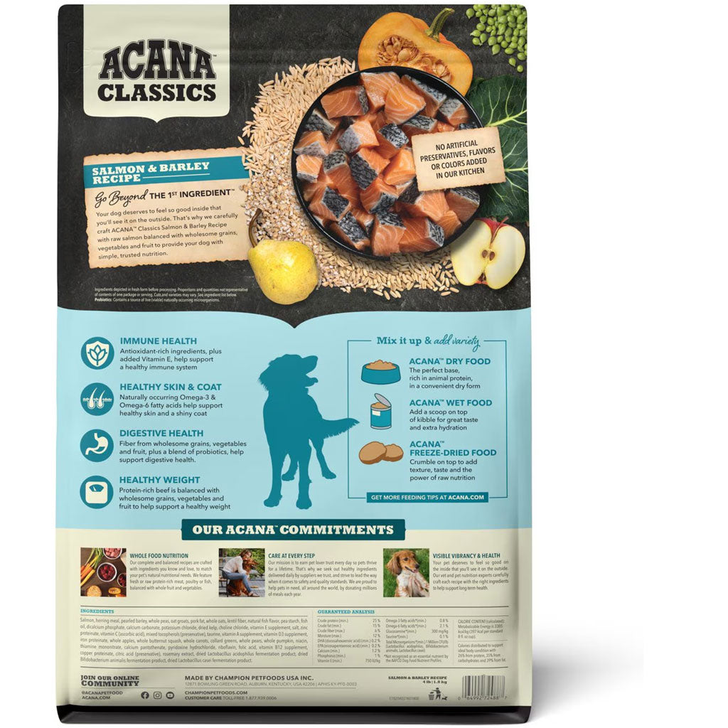ACANA Classics Salmon & Barley Dry Dog Food