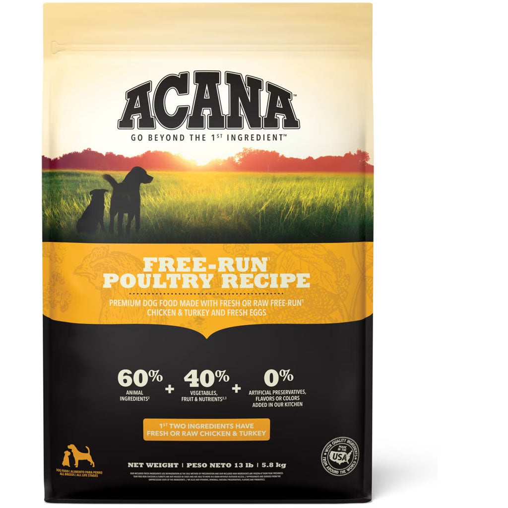 ACANA Free Run Poultry Grain-Free Dry Dog Food