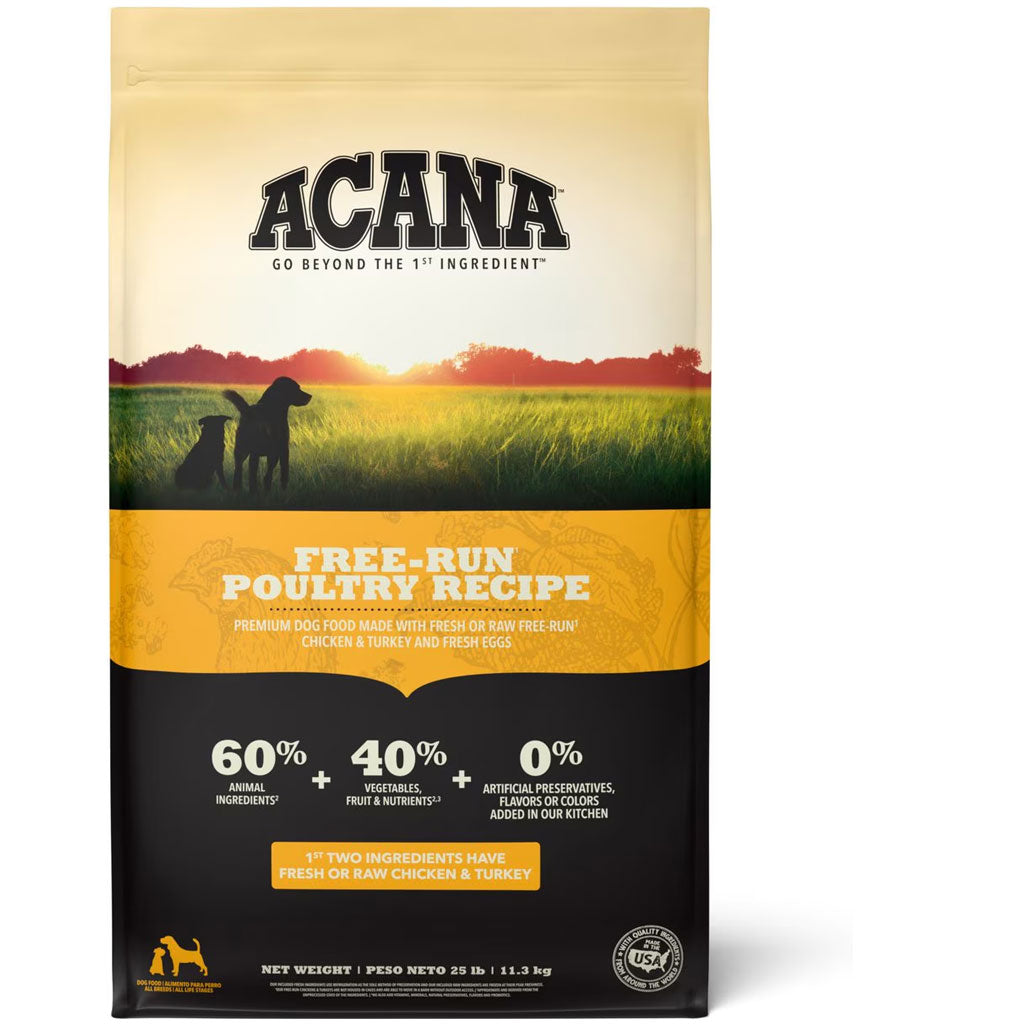 ACANA Free Run Poultry Grain-Free Dry Dog Food