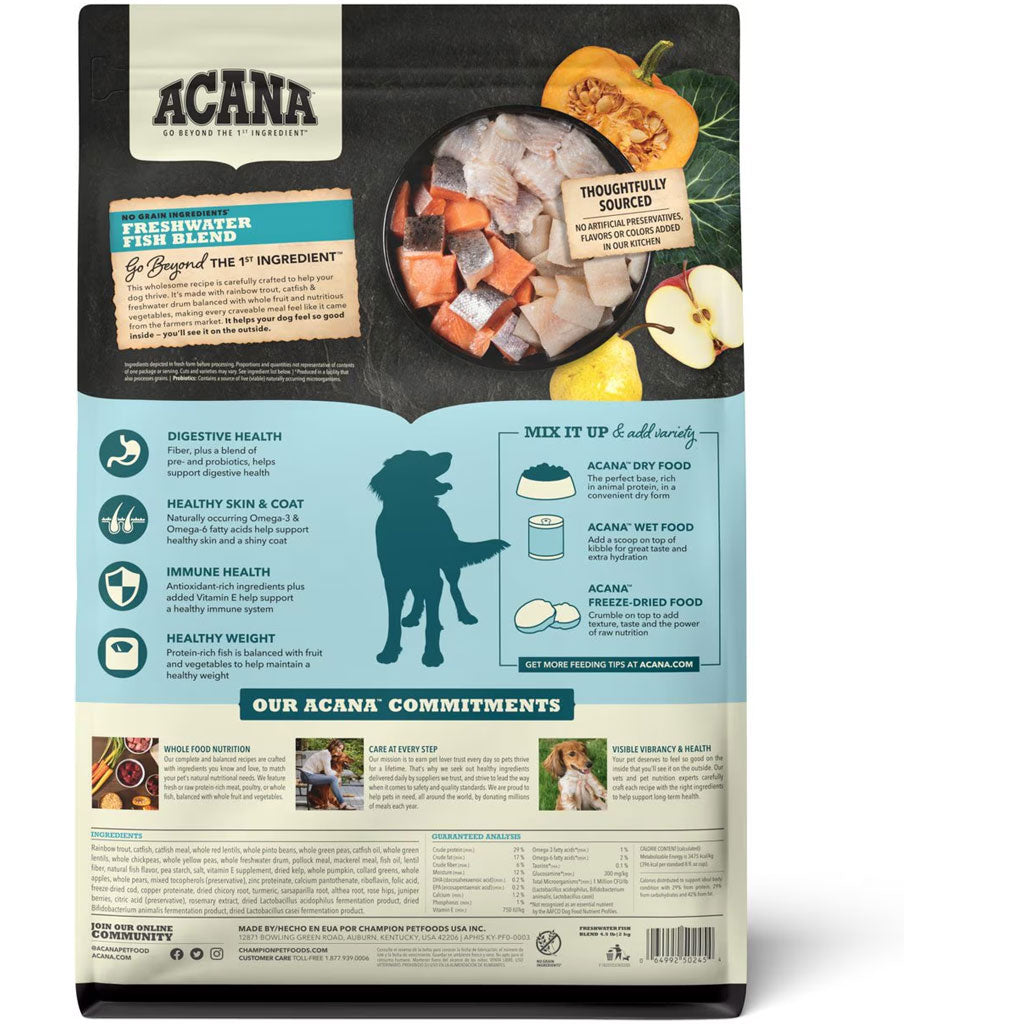 ACANA Freshwater Fish Grain-Free Dry Dog Food
