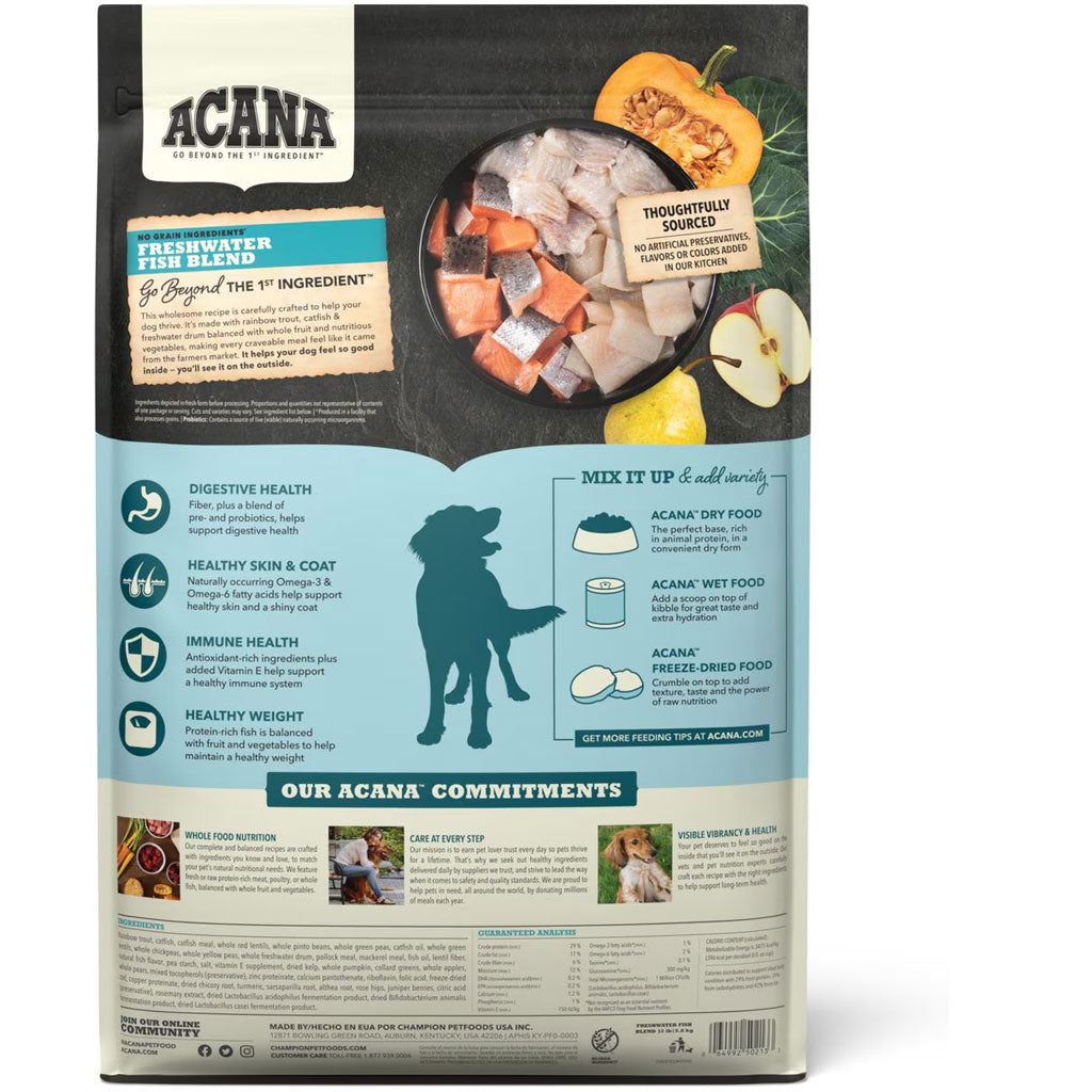 ACANA Freshwater Fish Grain-Free Dry Dog Food