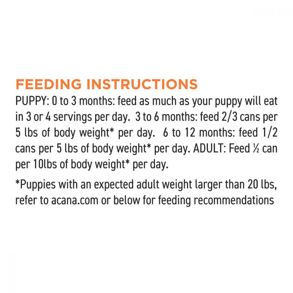 ACANA Premium Pate Grain Free Puppy Recipe in Bone Broth Wet Dog Food