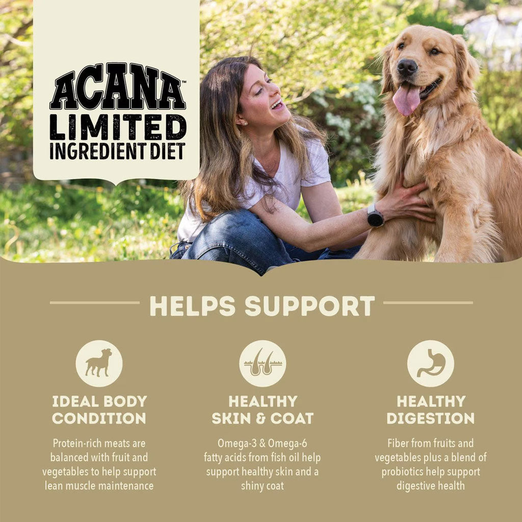 ACANA Singles Limited Ingredient Duck & Pear Grain-Free High-Protein Dry Dog Food