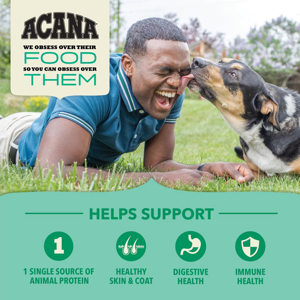 ACANA Wholesome Grains Lamb & Pumpkin Dry Dog Food, 4-lb