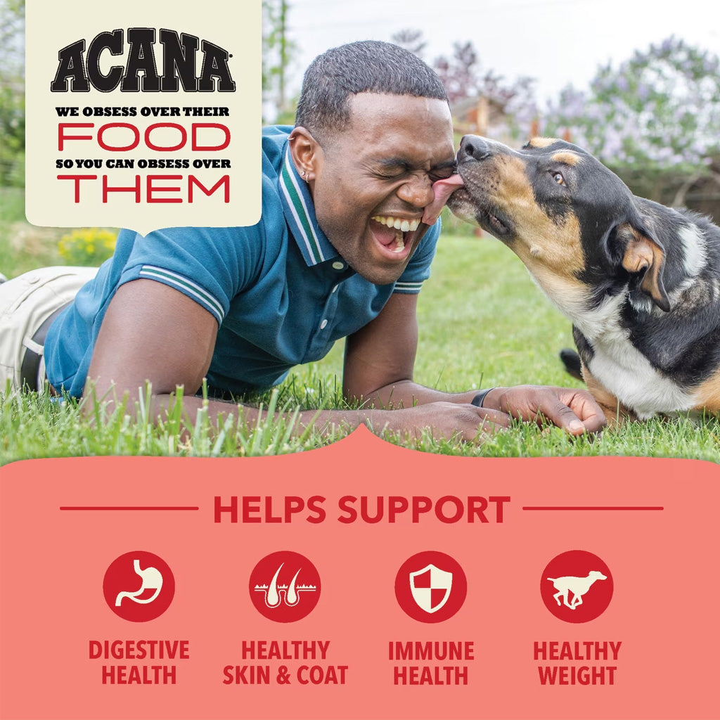 ACANA Wholesome Grains Red Meat + Grains Dry Dog Food, 4-lb