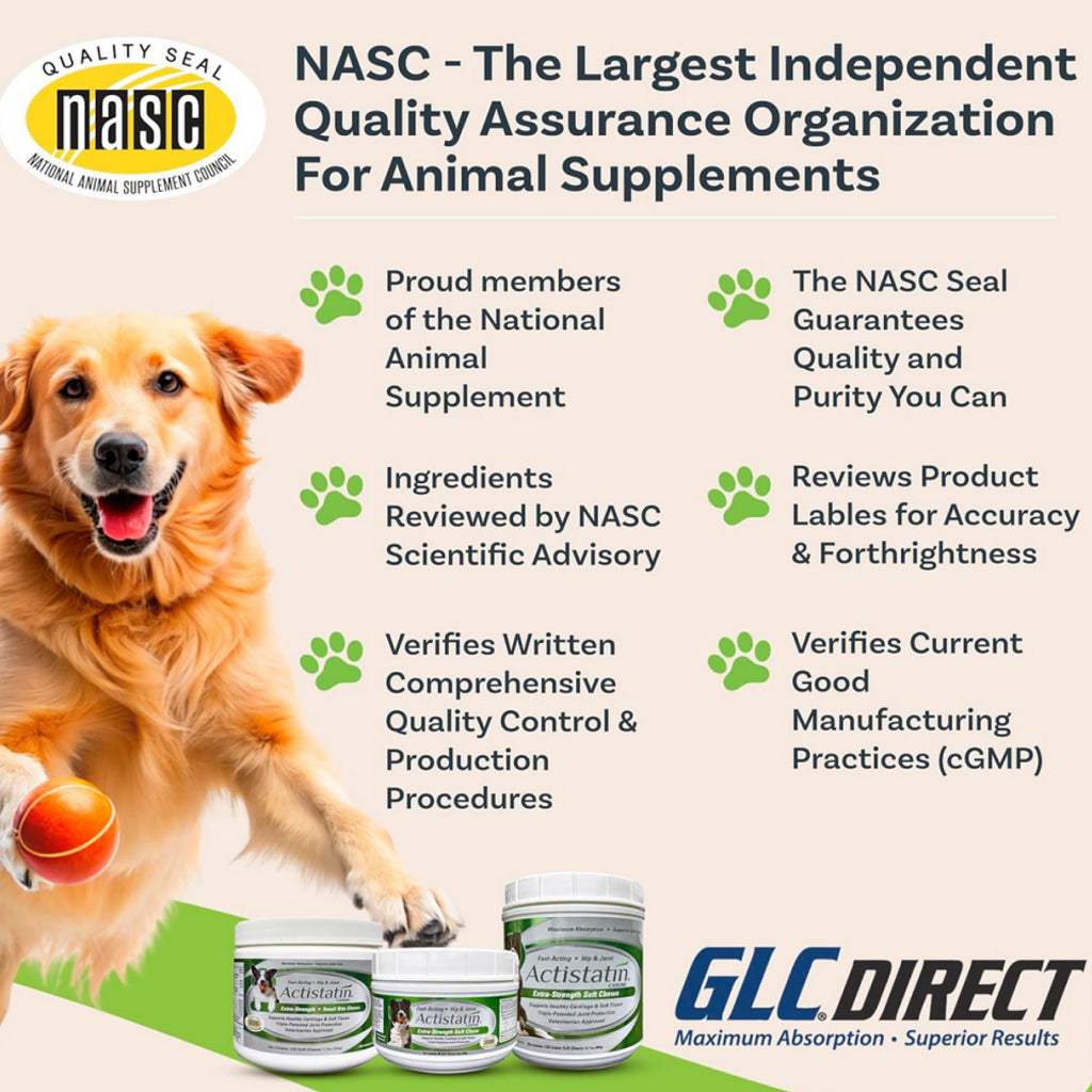 Actistatin Canine Extra-Strength Hip & Joint Small Bite Soft Chews for Small Dogs (120 ct)