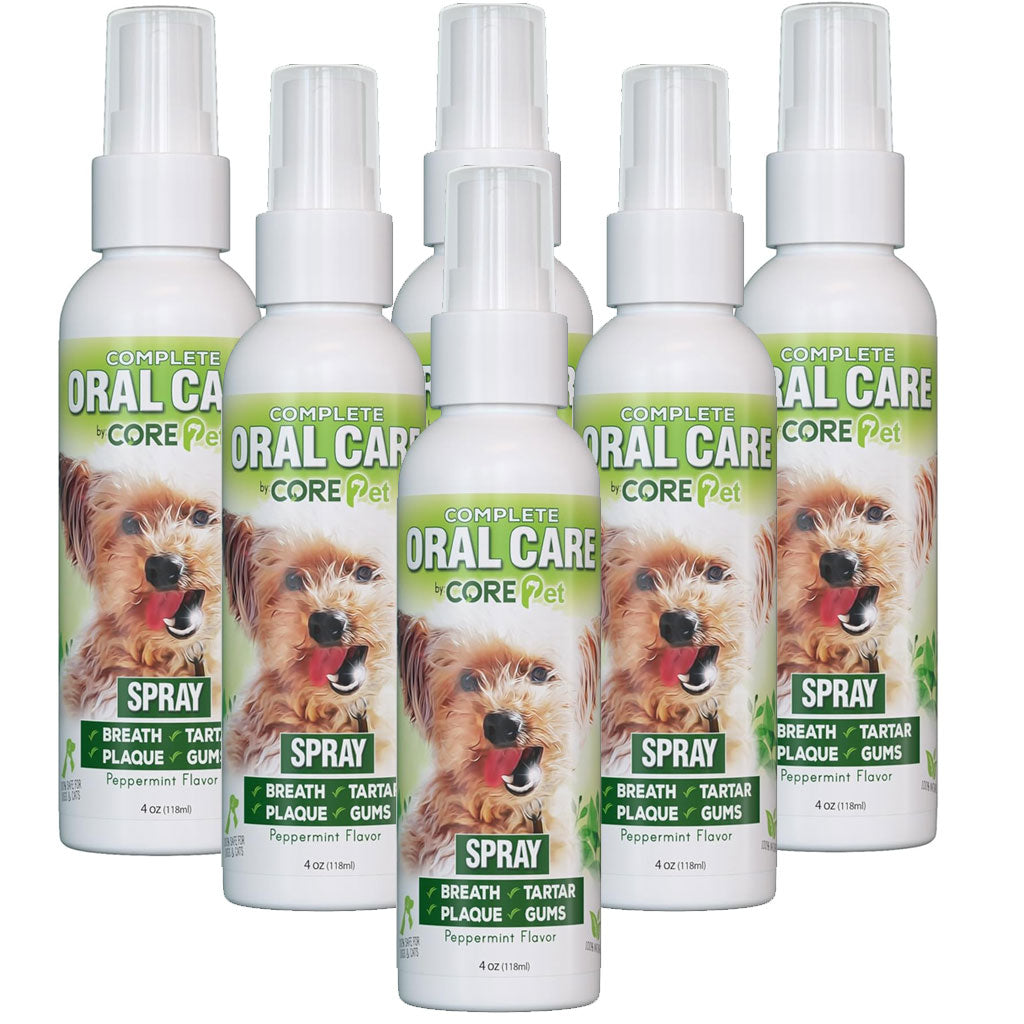 Adore Pet Complete Oral Care Spray Peppermint Flavor for Dogs & Cats, 4-oz