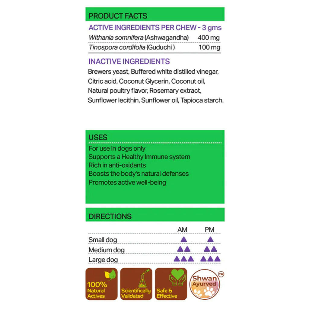 Ammunex Dog Healthy Immune Herbal Chews (270 g)