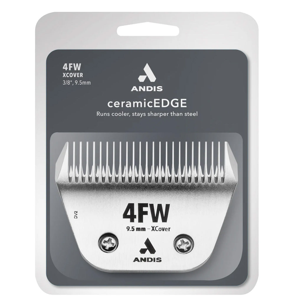 Andis 4FW XCover Ceramic Edge Blade Set, 3.8", 9.5mm