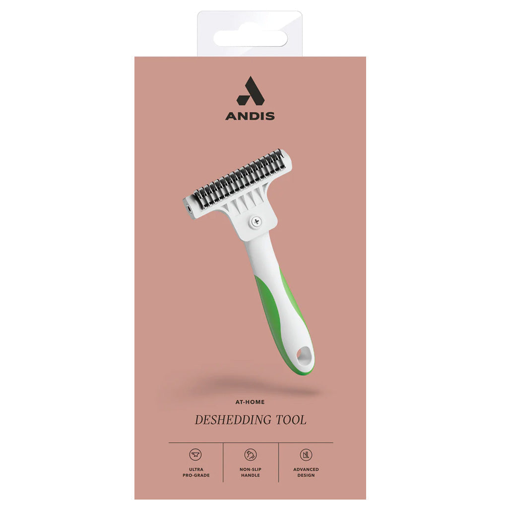 Andis Deshedding Tool, Green/White