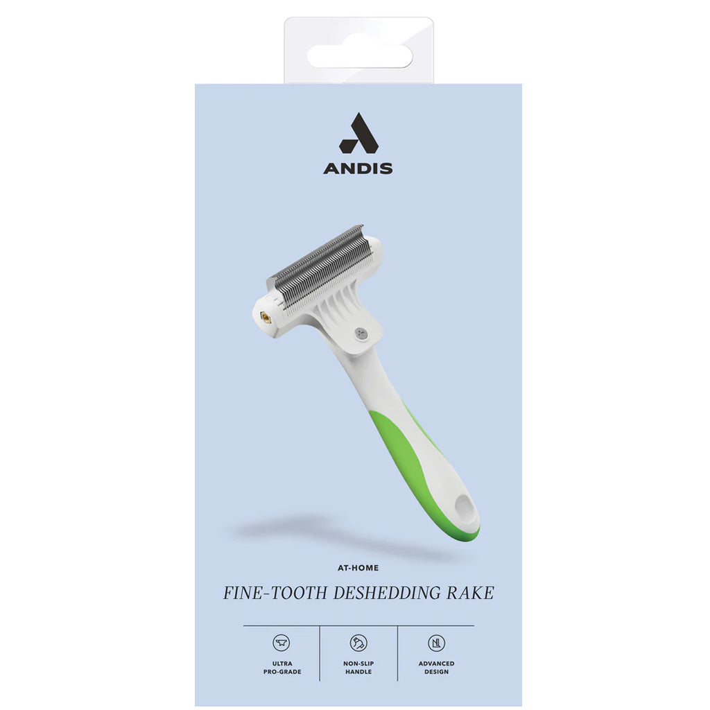 Andis Fine-Tooth Pet Deshedding Rake, 3"