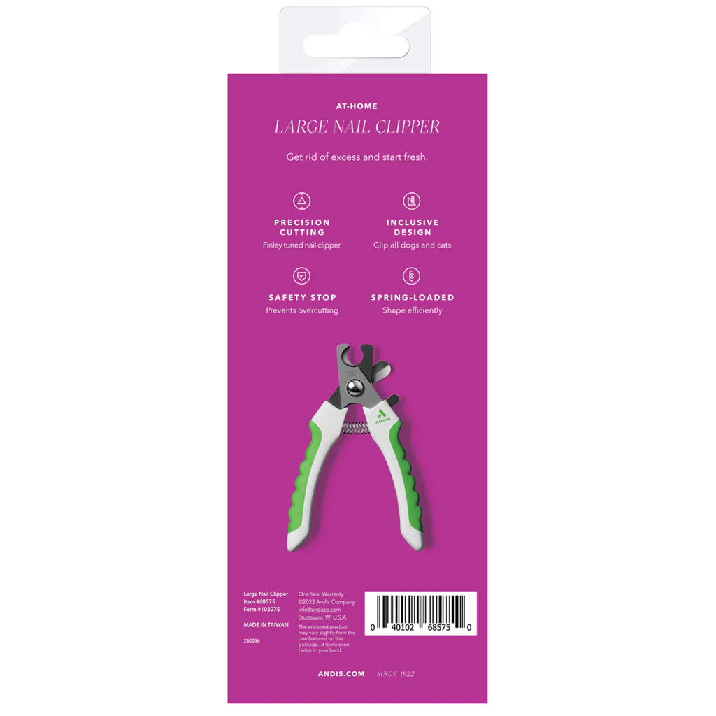 Andis Pet Nail Clipper, Dark Green
