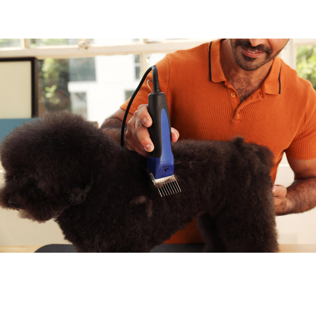 Andis ProClip Excel 5-Speed Detachable Blade Cat & Dog Hair Grooming Clipper, Indigo Blue